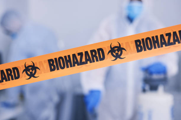 Professional Biohazard Cleanup technician working in Rochester, WI